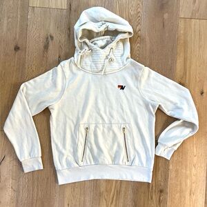 Aviator Nation Ninja Hoodie • M • Vintage White
